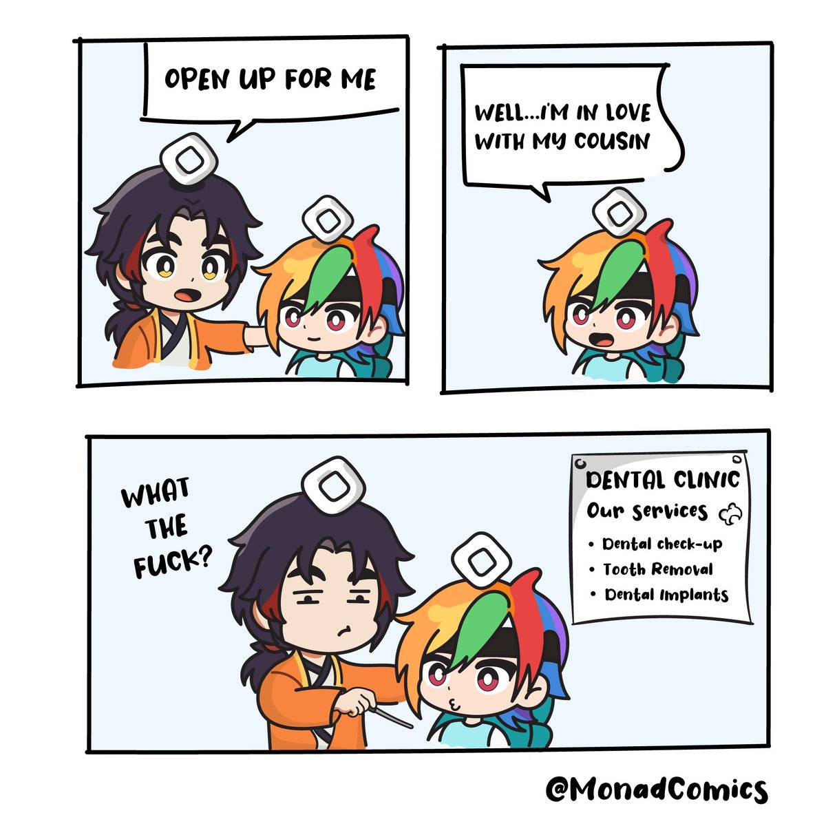 Are we sure <a href="/BoxMrChen/">Box</a> needs to be at the dentist's right now? 😂

<a href="/0xpotatoking/">Potato King</a> needs to kick him out.

<a href="/RealNadsClub/">RealNads</a>