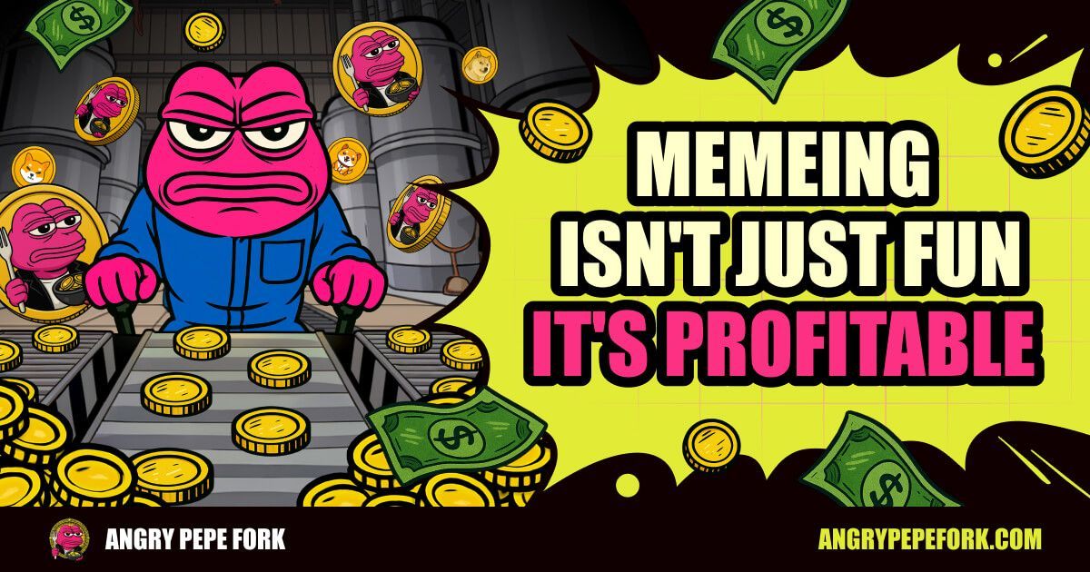 They memed for fun.
We meme for power. 💰

At $APORK, every meme is a move.
Post. Earn. Level up your bag.

This is MemeFi — and it will be paying out daily.

💢 angrypepefork.com