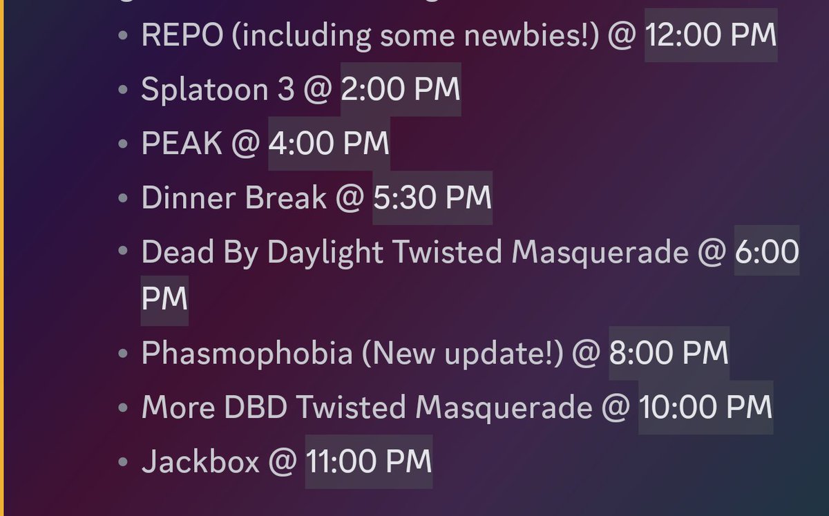SnowAvenger13's tweet image. Today's the big day, my Affiliate Anniversary stream!! It's going to be a lot of fun playing various games with friends, be sure to stop by if you can! Schedule below, all starting times in EDT!
