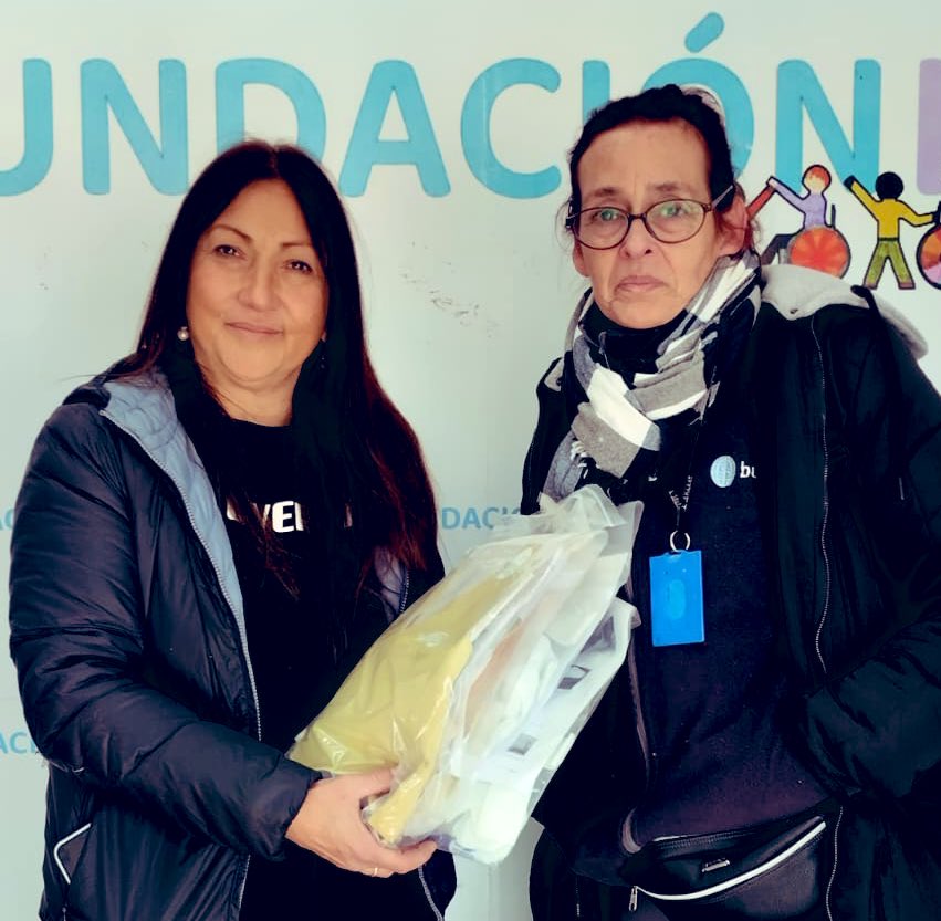 📍San Martin Bs As. Entregamos un traje RehVita solicitado por el profesional médico para Theo que sufre una enfermedad neuromuscular. Este traje es fundamental para que este bebé de tan solo 8 meses pueda corregir su columna y mejorar su calidad de vida. Fue donado por Marcela