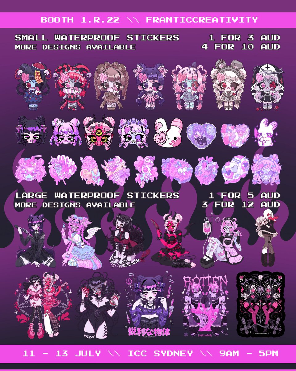 frantictrash's tweet photo. FRANTIC SMASH CATALOG 💖🇦🇺 (PART 2/3) https://t.co/SCmQKgbIs3
