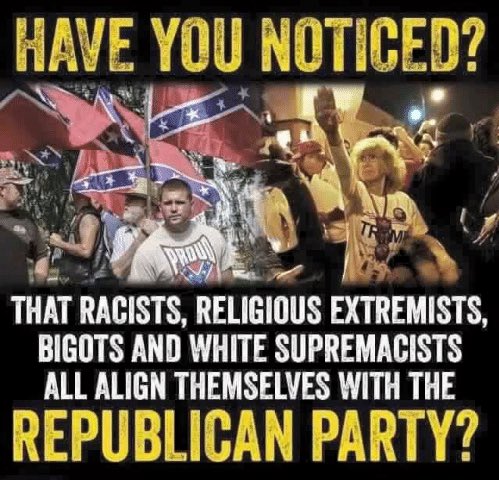 Phoenix Wise & The Resistance Ⓥ ✊🏽 (@thegr8illusion) on Twitter photo <a href="/JamieBonkiewicz/">Jamie Bonkiewicz</a> wow! the racism and hatred from tRump & the RepubliKKKans is off the charts.
someone please stop Rapist tRump and his evil RepubliKKKans today!!! <a href="/JamieBonkiewicz/">Jamie Bonkiewicz</a> wow! the racism and hatred from tRump & the RepubliKKKans is off the charts.
someone please stop Rapist tRump and his evil RepubliKKKans today!!!