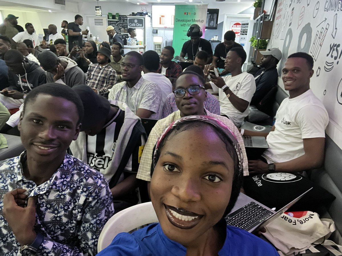 Live <a href="/web3afrika/">Web3 Afrika | web3afrika.eth</a> 
Connecting and getting to know more about the cookathon <a href="/Mantle_Official/">Mantle</a> going on