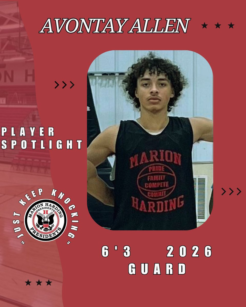 Staying on the work this week! Harding and Grant Hoops in full swing! Congratulations to <a href="/AvontayAllen/">avontayy2</a>  for earning our Player Spotlight of the week! What goes on when no one is watching will show in the season! #JustKeepKnockin <a href="/HardingPrexies/">Harding Presidents</a>