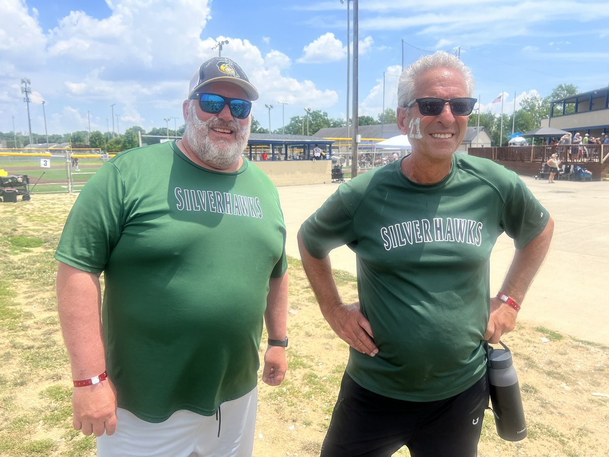 Lauren McNulty (@coach_mcnulty) on Twitter photo Glitter gang! 🇺🇸 🇺🇸 <a href="/SilverHawkSball/">Silver Hawks</a>
5-0 in pool play. Next game is 4:45pm at Indy Sports Park on Field 5 Glitter gang! 🇺🇸 🇺🇸 <a href="/SilverHawkSball/">Silver Hawks</a>
5-0 in pool play. Next game is 4:45pm at Indy Sports Park on Field 5