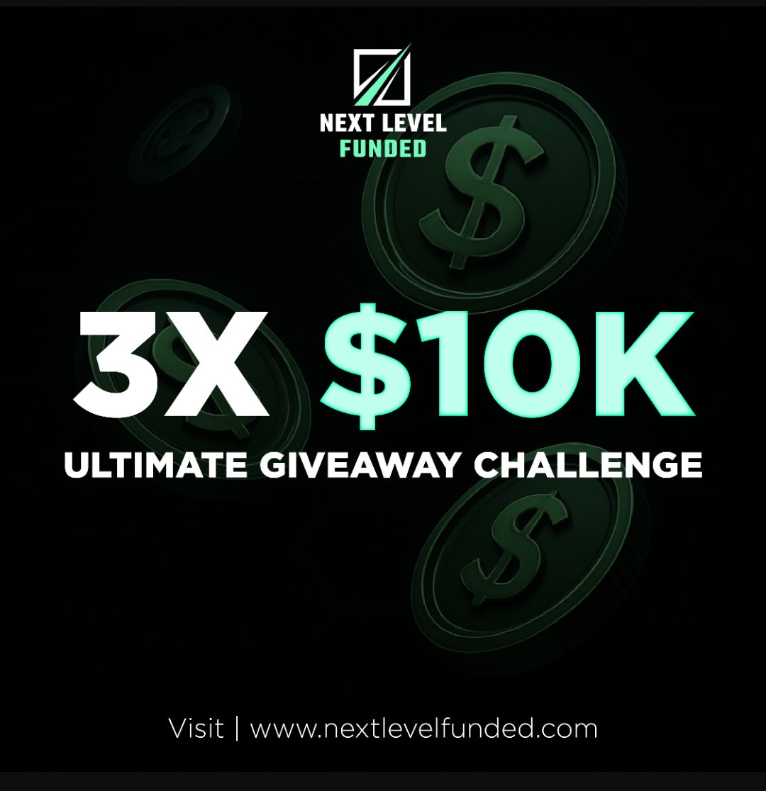 Major_Fx (@major__fx) on Twitter photo 🎉GIVEAWAY ALERT 3x$10k 🎉
1. Must Follow
<a href="/NextLvlFunded/">Next Level Funded</a>
<a href="/Major__Fx/">Major_Fx</a>
<a href="/sir__hisham/">Sir Hisham</a>
2. Like/Retweet
Tag 3 traders
3. Engage with quoted Tweet
Also follow
<a href="/bfgofficer/">BFG_fx</a>
<a href="/aleeyour_/">HYDRO</a>
<a href="/Ameer_fx01/">ADAM👋🏾</a>
<a href="/Bsenatefx/">BSENATE FG</a>
X picker 72hr 🎉GIVEAWAY ALERT 3x$10k 🎉
1. Must Follow
<a href="/NextLvlFunded/">Next Level Funded</a>
<a href="/Major__Fx/">Major_Fx</a>
<a href="/sir__hisham/">Sir Hisham</a>
2. Like/Retweet
Tag 3 traders
3. Engage with quoted Tweet
Also follow
<a href="/bfgofficer/">BFG_fx</a>
<a href="/aleeyour_/">HYDRO</a>
<a href="/Ameer_fx01/">ADAM👋🏾</a>
<a href="/Bsenatefx/">BSENATE FG</a>
X picker 72hr