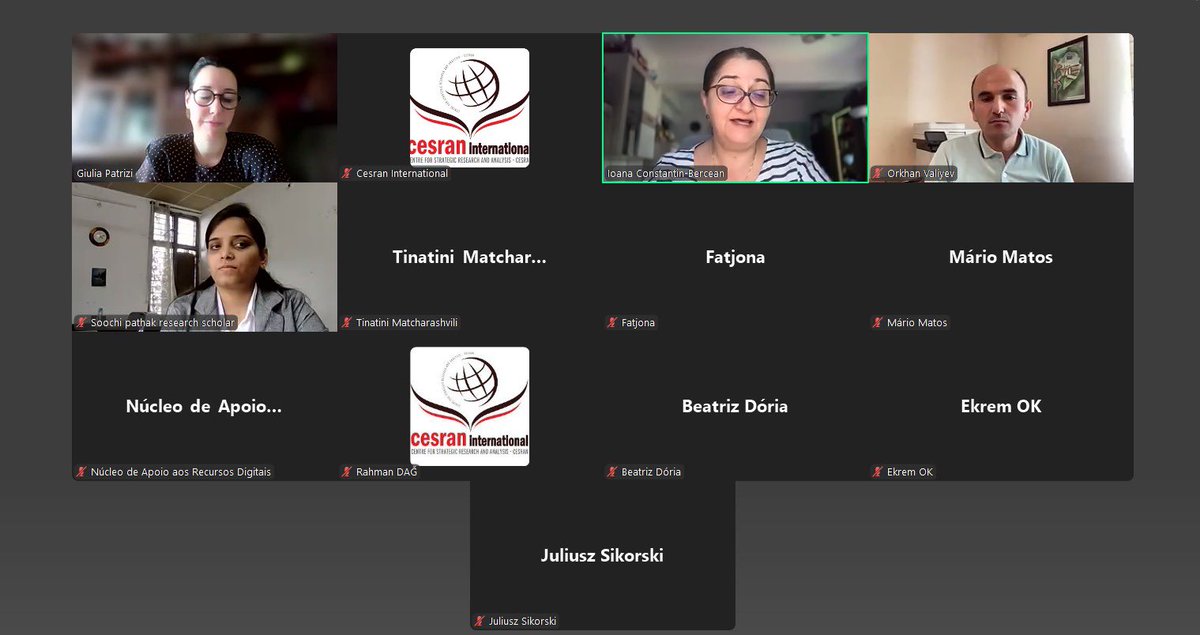 CESRANevent's tweet image. Panel 16: New Nationalist Implications in Power Politics

#CESRAN2025 – The 12th Annual Conference on International Studies on 01-05 July 2025 in Lisbon, Portugal.

#CESRANSociety