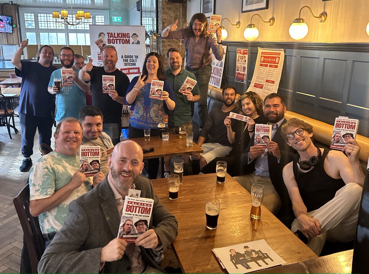 talkingbottom's tweet image. Thank you from the heart of our Bottoms to everyone who attended the Talking Bottom book launch and *all* the book backers who've supported us on this journey to publication. Meeting '20 or 30 of our close chums' was a genuine delight! Thanks to @HammersmithRam for hosting us!
