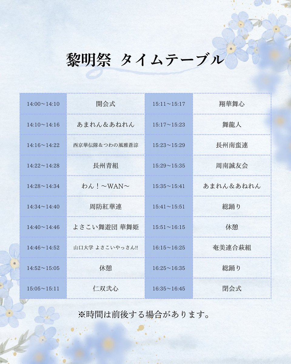 山口県立大学よさこい部奄美連合萩組 tweet media