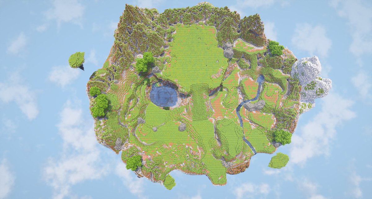chabo_mc's tweet image. 配布用の地形完成しました!!
中央にメインの建物を想定して中~大規模くらいの街づくりができます。でかいです🐳
❌無断転送禁止
⭕️地形改変OK
⭕️ローカルやマルチワールドへの移動OK
Javaの1.20.1で制作していますが最新バージョンで読み込み可能です。
建築投稿は #ちゃぼさんの地形…