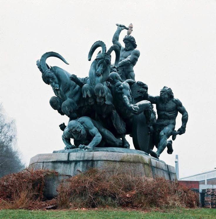 “Thor’s Battle with the Giants”
Amazing art! ⚔️