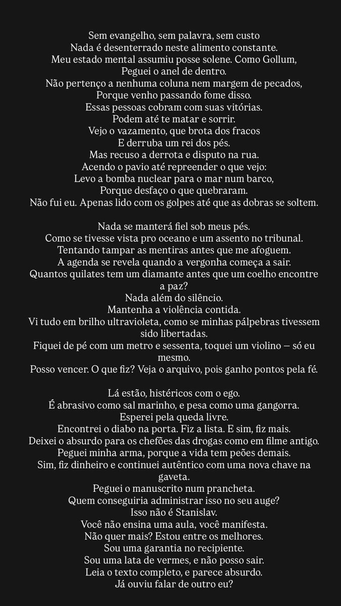 Tradução da letra publicada pelo Zayn!