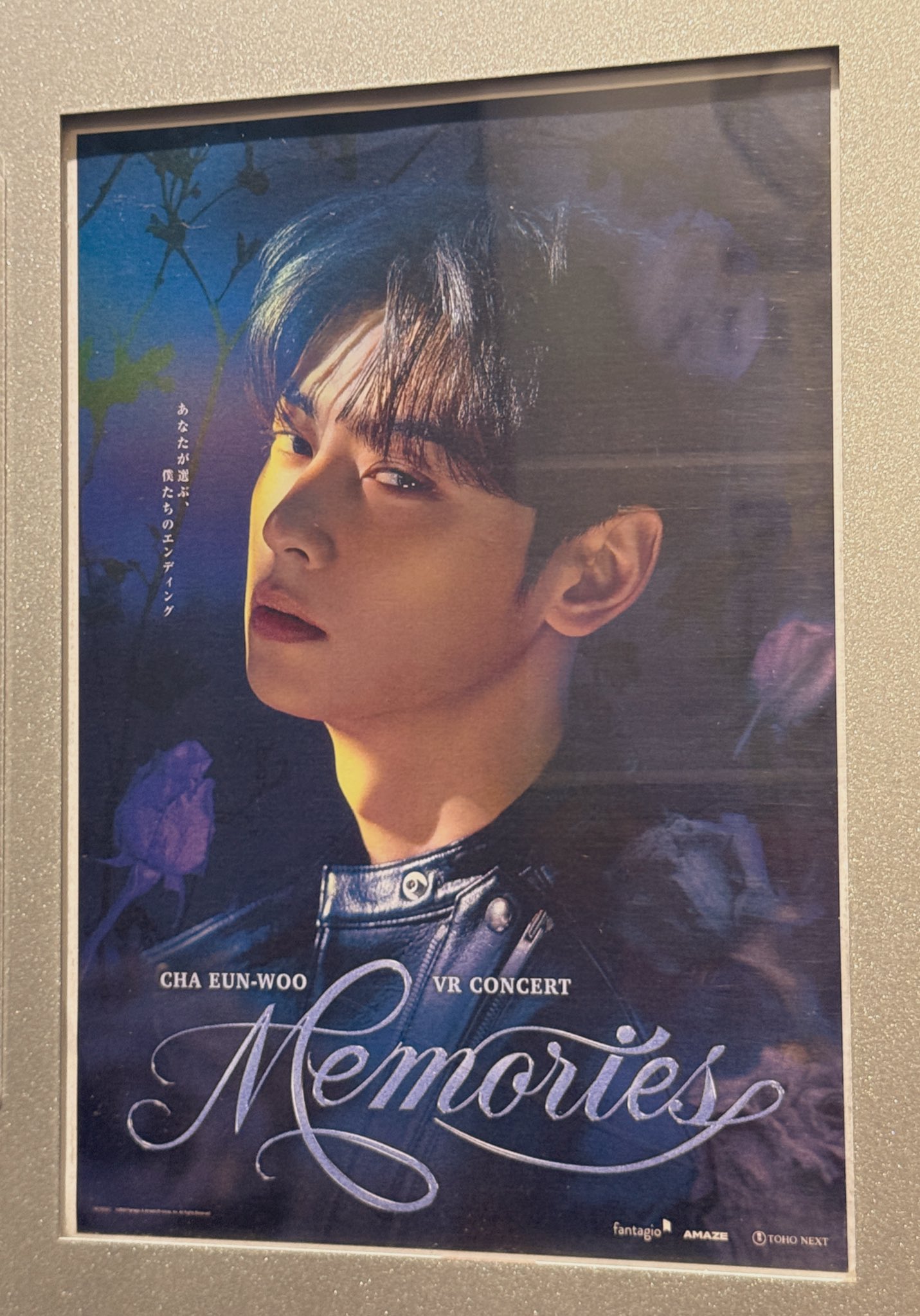 チャウヌ VRコンサート 映画 MEMORIES　 日本　特典 チャウヌ VRコンサート Memories 日本 入場特典 スペシャル