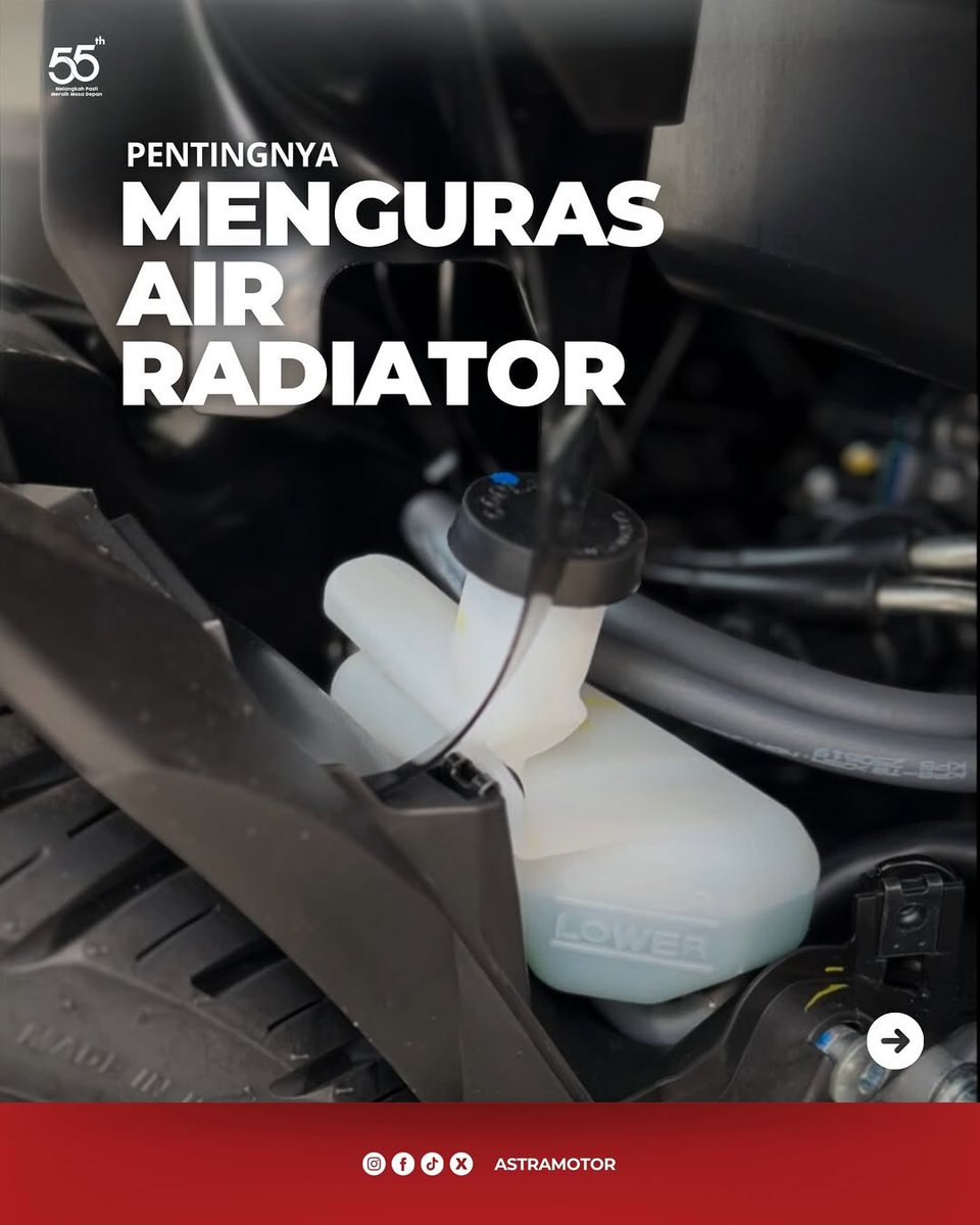 astramotor's tweet photo. Tau ngga kalo motor kamu bisa ngambek gara-gara panas dalam? Wajib baca ini biar kamu makin bestian sama motor kesayangan tanpa ada drama ngambek di tengah jalan
#AstraMotor #OneHeart #Honda #satuhatipenuharti
#MelangkahMajuMenujuMasaDepan https://t.co/SIUo5MV9Ej