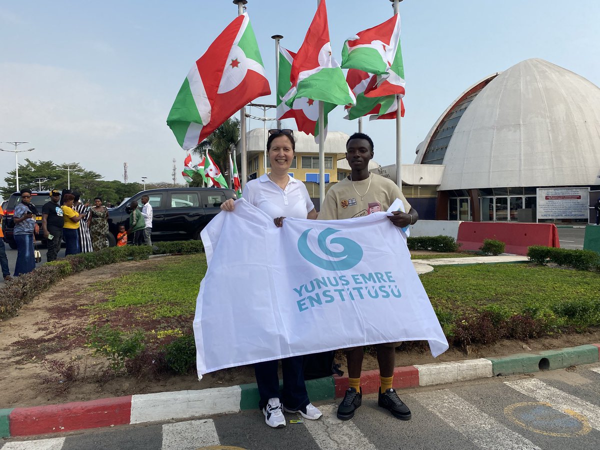 yeeburundi's tweet photo. Aujourd’hui, nous avons accompagné à l’Aéroport International Melchior Ndadaye 7 de nos étudiants de Bujumbura, Burundi, qui participeront à l’École d’été de Turc 2025. Nous leur souhaitons un excellent voyage !
@yeeorgtr https://t.co/qivTu1nDmx