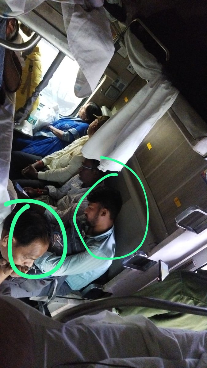 Arun Yadav (@arunkosli) on Twitter photo Dear <a href="/RailMinIndia/">Ministry of Railways</a> <a href="/RPF_INDIA/">RPF INDIA</a>
Train number 12370 kumbha express third Ac , seat no 4-5 coach M1 ..
Some muslim without ticket boys are entered here .
They are behaving badly. Kindly send police immediately and throw them out of train .
It's being matter of security concern for Dear <a href="/RailMinIndia/">Ministry of Railways</a> <a href="/RPF_INDIA/">RPF INDIA</a>
Train number 12370 kumbha express third Ac , seat no 4-5 coach M1 ..
Some muslim without ticket boys are entered here .
They are behaving badly. Kindly send police immediately and throw them out of train .
It's being matter of security concern for