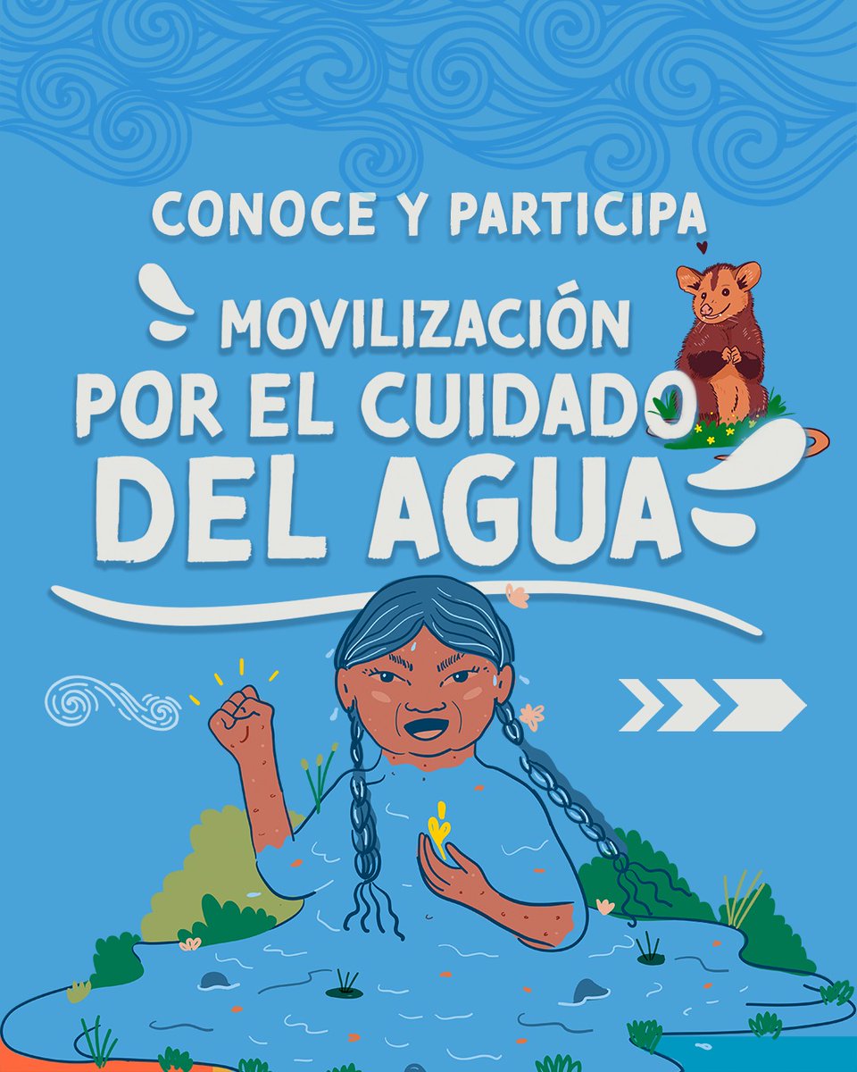 cdrcorporacion's tweet image. Seguimos construyendo la movilización por el cuidado del agua. Estamos re aprendiendo a organizarnos observando la naturaleza y sus ecosistemas para la reproducción de la vida. Infórmate y participa.