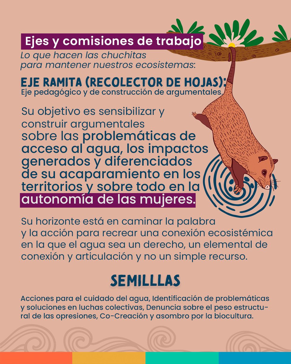 cdrcorporacion's tweet image. Seguimos construyendo la movilización por el cuidado del agua. Estamos re aprendiendo a organizarnos observando la naturaleza y sus ecosistemas para la reproducción de la vida. Infórmate y participa.