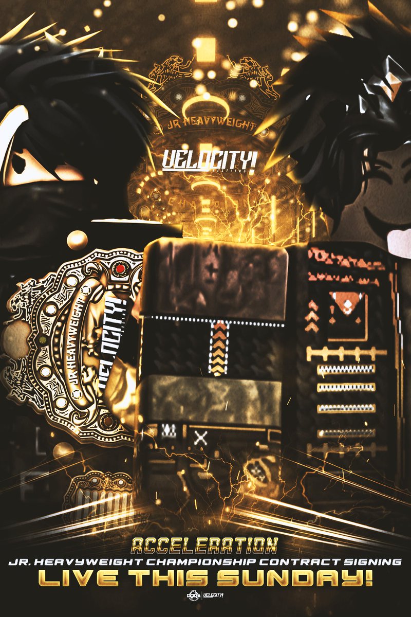 ⚡️ ACCELERATION // TOMORROW!
---
After the announcement just a couple of days ago, <a href="/infxmousss/">alaj / infamous</a> &amp; <a href="/ripperpainn/">pain.</a> will make their JR. Heavyweight Championship match OFFICIAL for REBELLION!
---
What will both men have to say leading up to Ripper pain's FIRST defence?