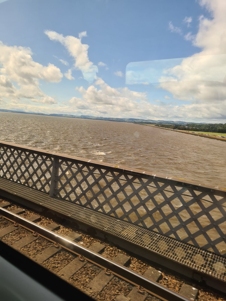 Visiting the dirty brown water today