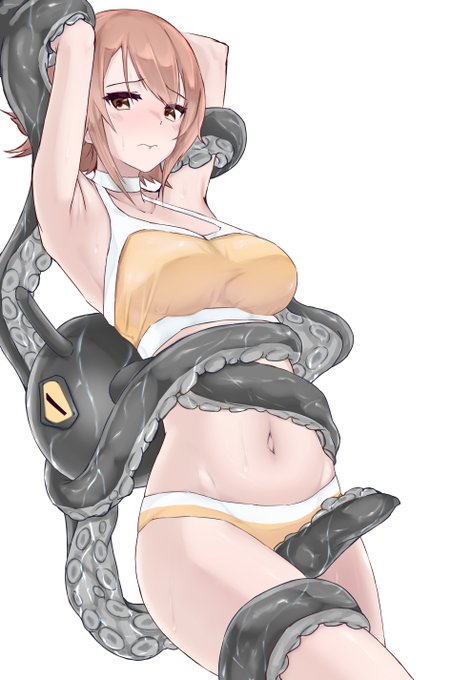 「タコ型深海棲艦に目を付けられた水着リアリー」

癖に刺さった～という方はぜひフォロー等よろしくお願いします。

※ミスがあったので修正して投稿しなおしました。
申し訳ありません。

#リチャード・P・リアリー
#艦これ 