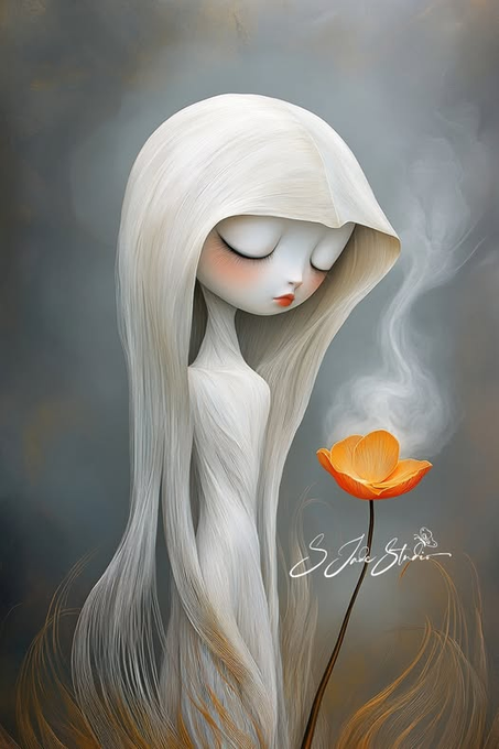 ,

        iyi akşamlar   🧡

cümlelerin kanatları var inandım
     gözleri - elleri ve hatta kokusu

            Whisper in the Pollen wind       💮

.