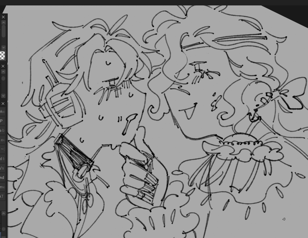 🪼🐚 doodle.. my brain is fried and my hands can't stop sweating