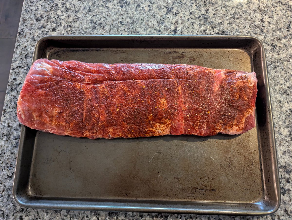 Good morning friends. 😃 Getting ready to throw a large rack of ribs on the smoker.  Then with a storm brewing off the coast, heading out for a quick, windy 9-hole round of golf. 🧑‍🍳🏌️

I hope you are all having a joyful July 4 holiday weekend.  🎉🪅🥳🇺🇸🇺🇸🇺🇸