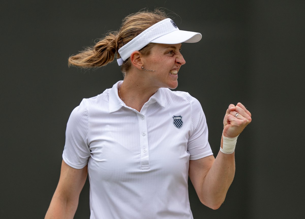 Fourth Round 🔜

Liudmila Samsonova reaches the 4R at #Wimbledon for the second time, defeating Daria Kasatkina 6-2, 6-3 👏