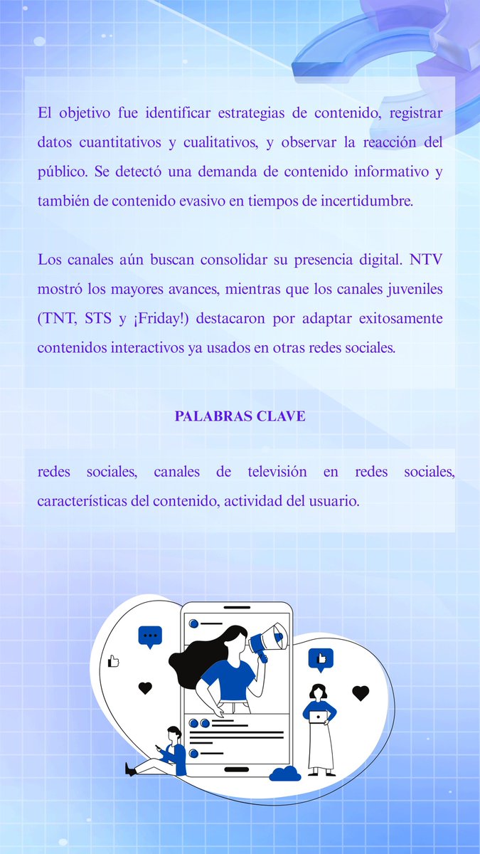 📱 ¿Cómo se adaptaron los canales rusos de TV al éxodo digital tras 2022? Telegram, noticias y nuevas estrategias.#MediosRusos #Telegram #ActividaddelUsuario
Artículo en OMGC 2025, Vol. 2, Vol Art.7: doi.org/10.1515/omgc-2…