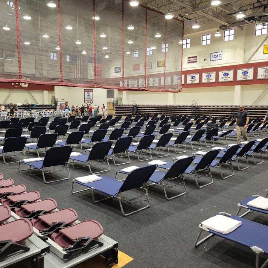 Mr. Bowtie's Texas High School Sports Machine (@mrbowtie1982) on Twitter photo Because of the severe flooding in Kerrville area Schreiner has converted several spots on campus into shelters. Photo courtesy Keith Allen. BTW Kerrville is the birthplace of former Heisman Trophy winning QB Johnny Manziel.
<a href="/NCAAFootball/">NCAA Football</a> <a href="/d3football/">D3football.com</a> <a href="/D3FBHuddle/">In The (D3FB) Huddle</a> <a href="/SchreinerFB/">Schreiner Football</a> Because of the severe flooding in Kerrville area Schreiner has converted several spots on campus into shelters. Photo courtesy Keith Allen. BTW Kerrville is the birthplace of former Heisman Trophy winning QB Johnny Manziel.
<a href="/NCAAFootball/">NCAA Football</a> <a href="/d3football/">D3football.com</a> <a href="/D3FBHuddle/">In The (D3FB) Huddle</a> <a href="/SchreinerFB/">Schreiner Football</a>