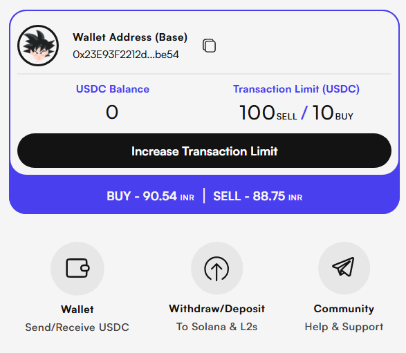 b00money's tweet photo. 📢 No more account freeze , frauds or payment delays in P2P 

✅One-stop solution : @P2Pdotme   

❓What is @P2Pdotme ?

    P2P me is a decentralized, non-custodial platform that enables users to swap fiat and USDC using QR codes. Powered by zero-knowledge KYC (ZK-KYC), it ensures secure, fraud-resistant, and private transactions, empowering real-world crypto payments without intermediaries.  

   ~ Raised 2M$ from @cbventures & @multicoin 

How to use ? 👇

  ➔  Visit : https://t.co/ansQCJmTcd
  ➔  Sign up with Google ( a smart wallet gets auto-created for you )
  ➔  Deposit $USDC on Base or bridge assets from Solana & other L2s ( built-in bridge available )
  ➔ You can now Buy, Sell, or Pay fiat using usdc via QR code

  🔥 Best P2P rates compared to most TG groups
  ⚡ Orders usually execute in 2–10 minutes   

📝Note : 

  ➔ New user limits:
    • Sell: $1000/day
    • Buy: $50/day

  ➔ You can increase your transaction limits by boosting RP points
    • Earn RP by connecting your socials (Twitter, Telegram, etc.)

  ➔ Limits exist to prevent frauds and scams ✅

  ➔ If you attempt any scam, your account will be permanently blocked 🚫 

🌍 Currently supports fiat in 3 countries : 🇮🇳,🇧🇷,🇮🇩 ( India , Brazil , Indonesia )   

📚 For more infos : 

  🔗 https://t.co/dhG5iKrOfk
  🔗 https://t.co/1bJ5xJMYVI
  🔗 https://t.co/8NMWaaIs6U

📌 TL;DR - @P2Pdotme  is a decentralized protocol like Uniswap, but for Fiat ↔️ Crypto swaps.