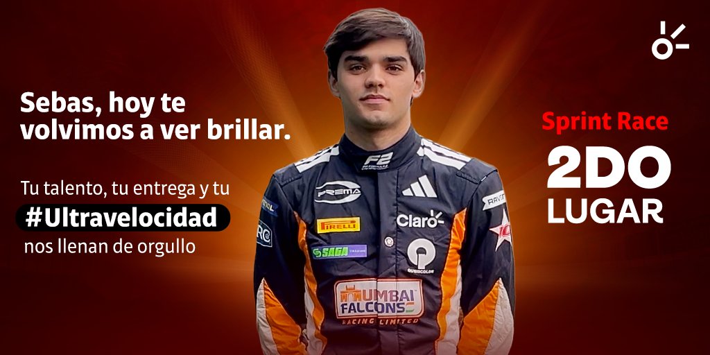 Claro Colombia (@clarocolombia) on Twitter photo ¡Qué orgullo verte en el podio de la Sprint, <a href="/sebasmontoya58/">Sebastian Montoya</a>!
Silverstone fue testigo de tu talento con una actuación llena de #Ultravelocidad..🏆🇨🇴🔥 ¡Qué orgullo verte en el podio de la Sprint, <a href="/sebasmontoya58/">Sebastian Montoya</a>!
Silverstone fue testigo de tu talento con una actuación llena de #Ultravelocidad..🏆🇨🇴🔥