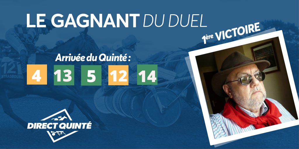 Ce samedi, la sélection de <a href="/gondioc451/">Gondioc 451</a>
a été la meilleure !  Il défiera un nouvel expert demain !    

Retrouvez Direct Quinté ce dimanche à partir de 15h10 sur <a href="/RMCDecouverte/">RMC Découverte</a>