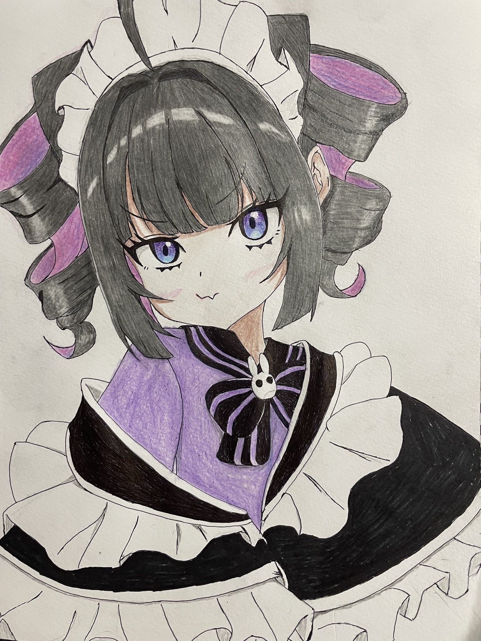 なつき です他の方のご購入はお控えください★手描きイラスト 最短ラフ提出1日・納品1週間】イラスト描きます！ | SKIMA（スキマ）