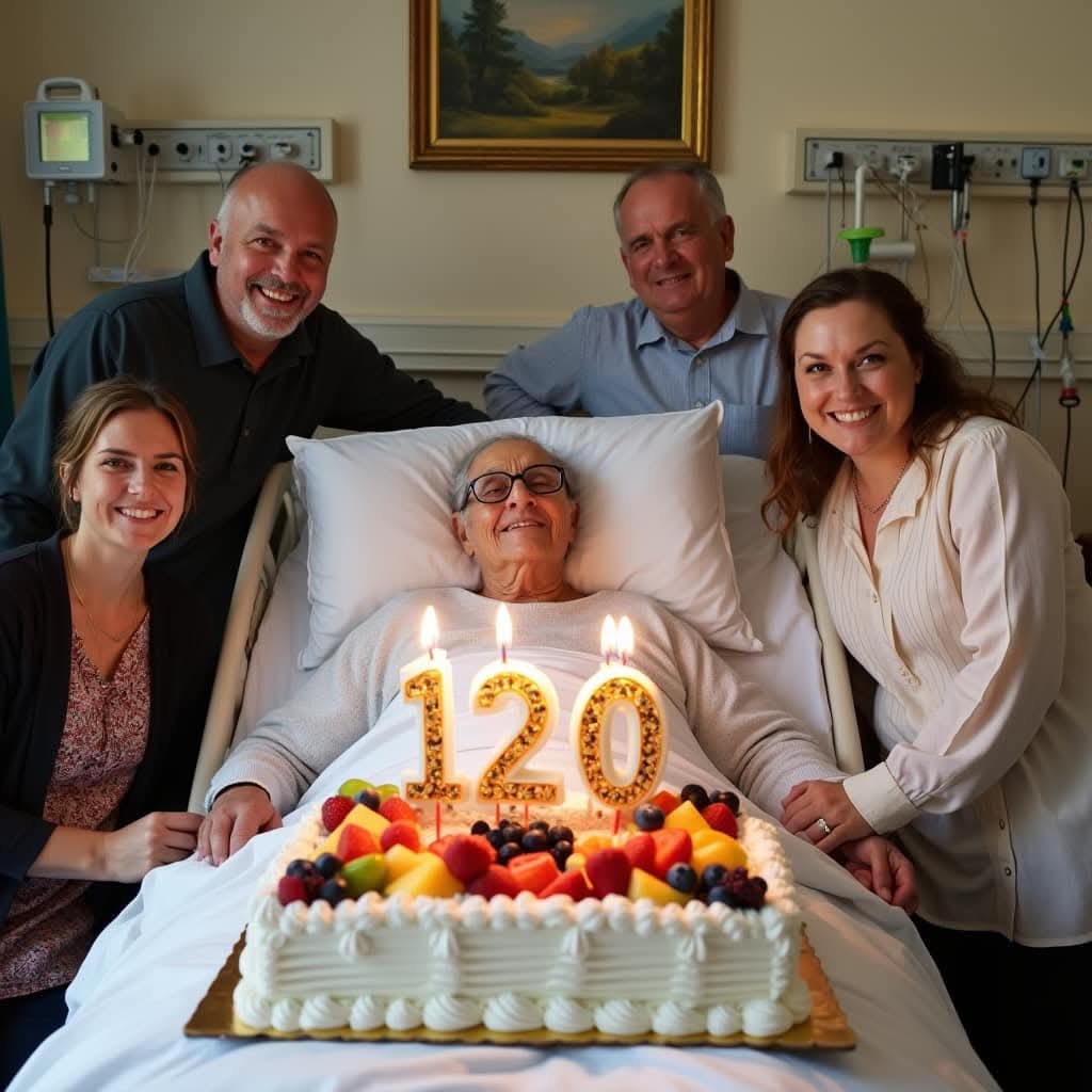 Today is our grandmother's 120th birthday 🎂❤️ Thank you to everyone who is with us 🙏🥰