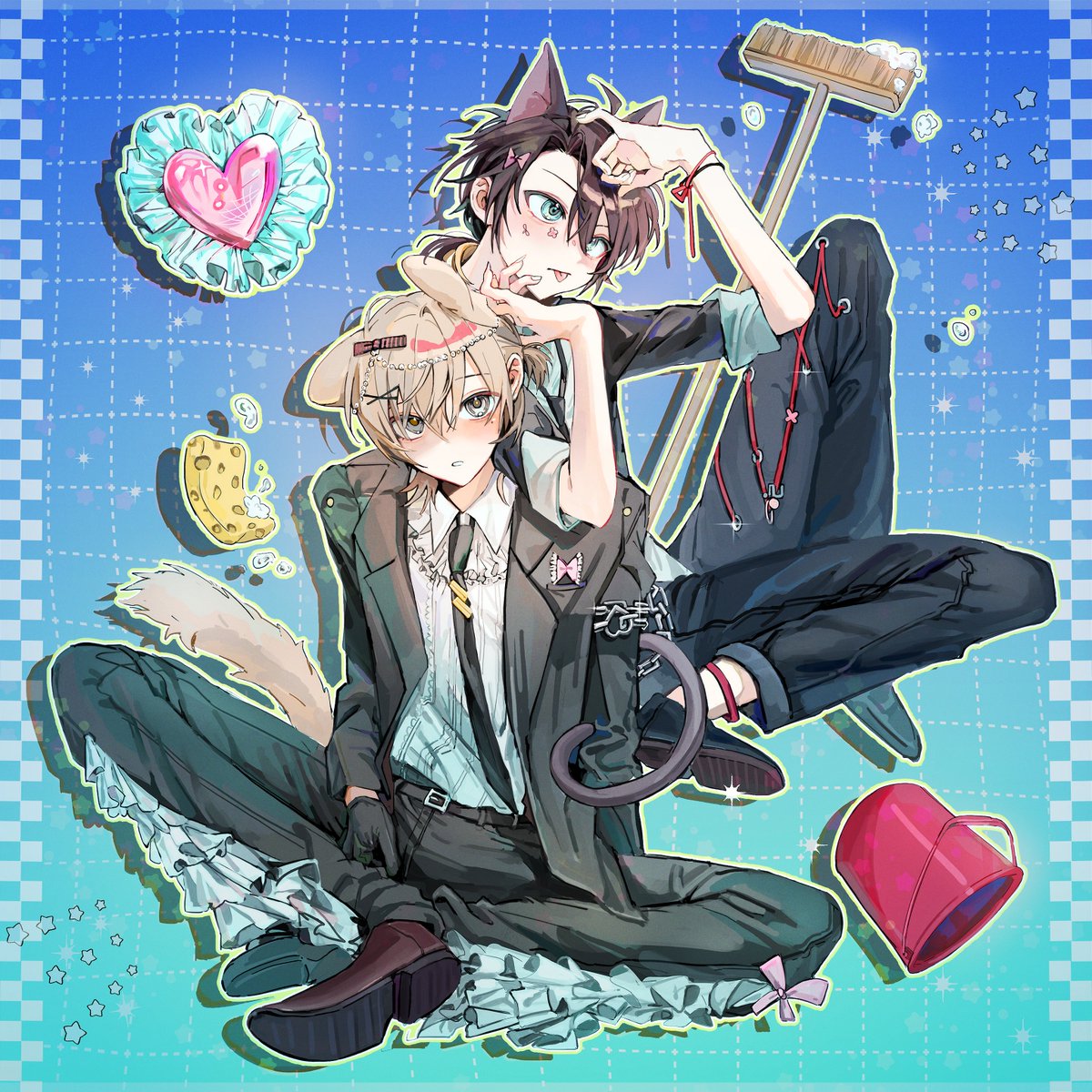 canm0_3's tweet image. #七次元掲示板
#かな絵 #さ絵ぐさ
🐶😾
🫧🧽🧹🪣