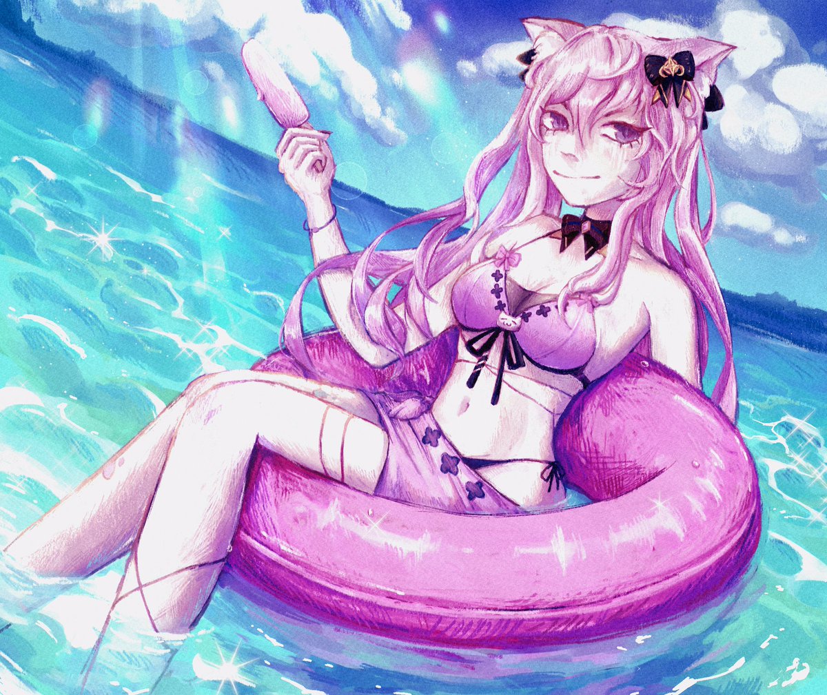 haya!! I'm back

#art #nyanart