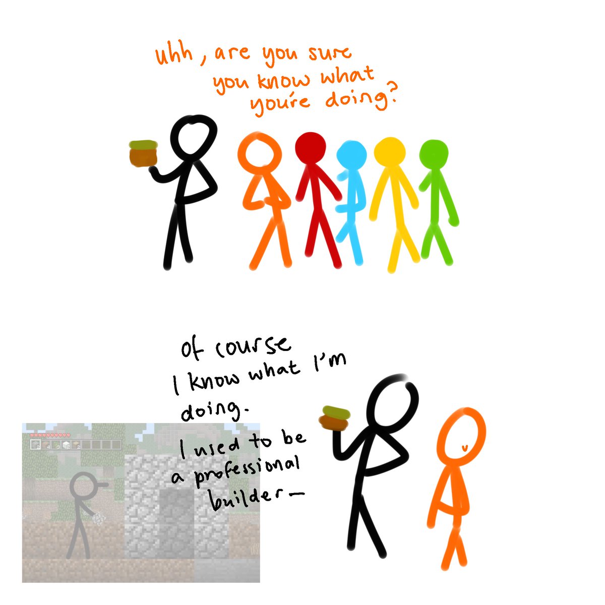 UsreBvka's tweet image. TCO coming back to Minecraft after 14 years, MAJOR CHANGES AWAIT HIM! NO CLICKBAIT #alanbecker #AnimationvsMinecraft #AvM
