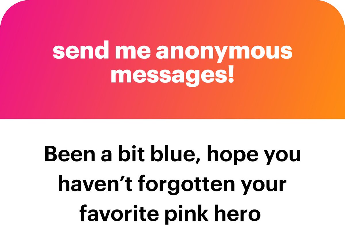 "Forget the BEST pink hero? Never! I may be a bit forgetful but I'll know my pink wife~" 💙