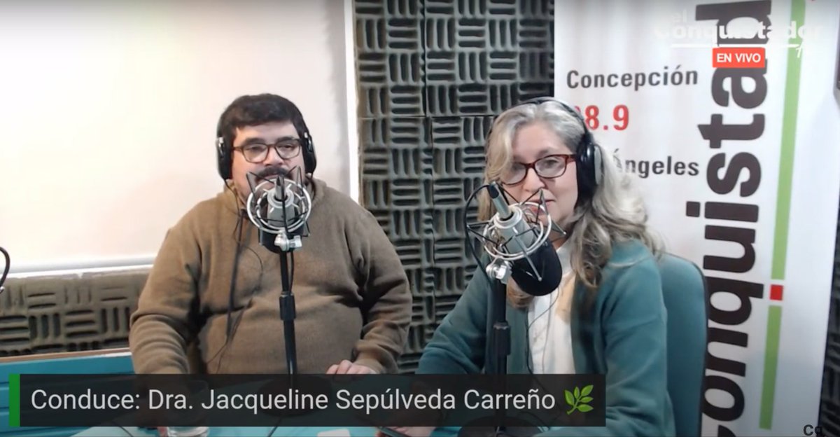 JackieUdeC's tweet photo. Junto a Felipe Díaz, estuvimos conversando en el programa Ecosistemas, Salud e #Innovación de @ConquistadorCCP, sobre como los resultados de I+D pueden transformarse en Empresas de Base Científica-Tecnológica. #EBCT
El programa completo en este link:
https://t.co/bj1eOIPUiS https://t.co/XiXNylaLfs