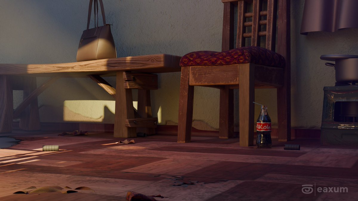 Adewole23120645's tweet photo. This was a fun one.

For Tailorshop, I designed and dressed the entire environment. handling modeling, texturing, and set dressing. I wanted the space to feel authentic, layered, and full of narrative cues without saying a single word.

#3DDesign #AnimationEnvironment #3dart https://t.co/IcX2fbUf91