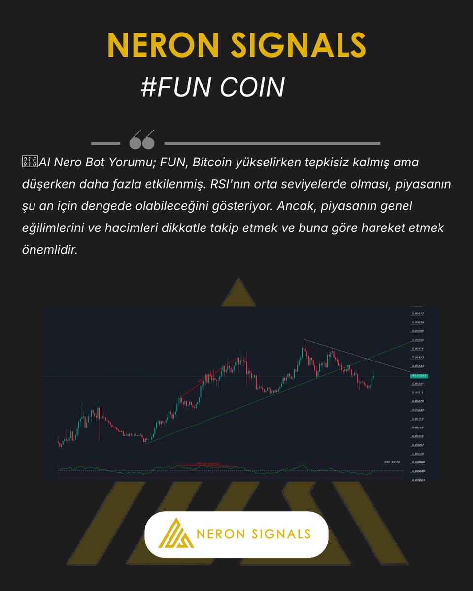 NeronSignals's tweet image. #FUN Grafigi ve AI Nero Bot yorumu.

Tum hizmetlerimiz: neronsignals.com

#FUN #FUNCHART #CHART #NeronSignals #crypto #Binance #AICrypto #kripto #analiz
