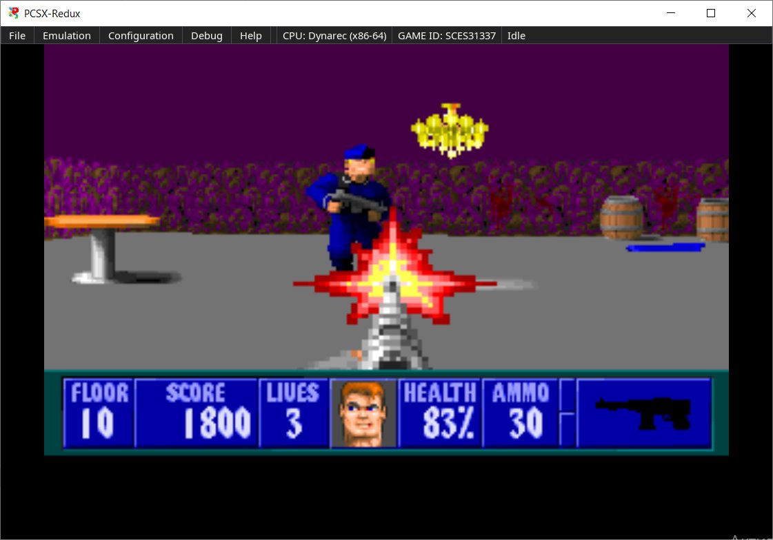 OldPirate11's tweet image. #Wolfenstein #3D for #PSX.
Expanded the screen.
#Wolfenstein3D #Wolf3D #Wolf #PS1 #PSOne #PlayStation #PS #Sony #Port #PSXDev #32bit #indiedev #PSYQ #DOS #32XToPSX #32X2PSX #CoreDesign #ID #IDSowtware #PC13 #Soni #W3D #ChillyWilly #SEGA #32X