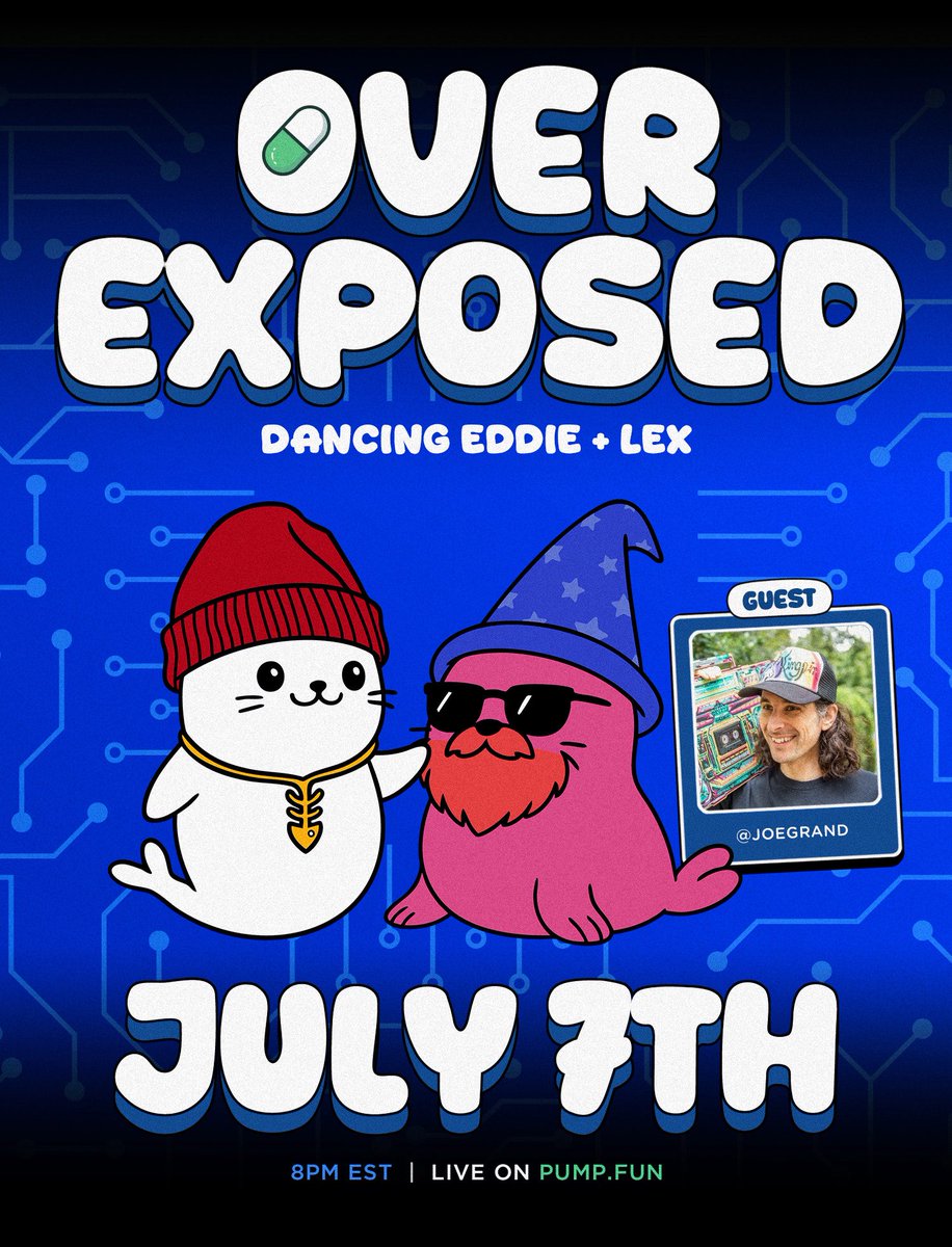 on Monday, July 7 @ 8pm EST, we’ll have <a href="/joegrand/">Joe Grand</a> on OverExposed.

Joe “Kingpin” Grand is arguably one of the most talented white hat hackers of the last 30 years.

He has recovered millions of $$ in lost crypto funds and discovered vulnerabilities in ledgers and trezors