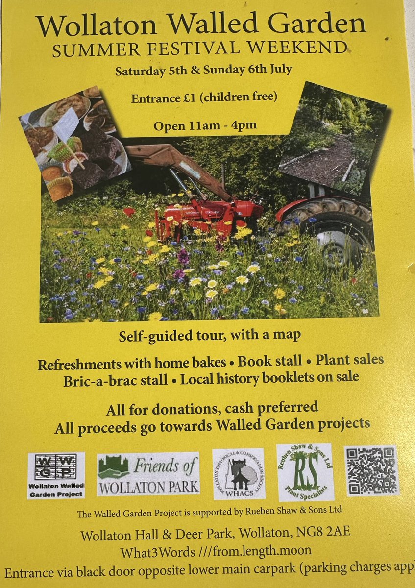 Steve Battlemuch (@battlemuch4ww) on Twitter photo The open weekend at <a href="/WollatonHall/">Wollaton Hall</a> Walled Garden is in full swing. For a £1 entry fee (kids free) you can see the magnificent progress in the garden, have a drink & cake while browsing the stalls. Open tomorrow too. Thanks to <a href="/FOWP_/">FriendsOfWollatonPark</a> volunteers for the effort that goes into this The open weekend at <a href="/WollatonHall/">Wollaton Hall</a> Walled Garden is in full swing. For a £1 entry fee (kids free) you can see the magnificent progress in the garden, have a drink & cake while browsing the stalls. Open tomorrow too. Thanks to <a href="/FOWP_/">FriendsOfWollatonPark</a> volunteers for the effort that goes into this
