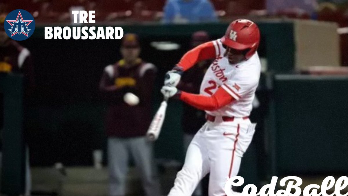 CodBall (@codball) on Twitter photo Tre Broussard (<a href="/UHCougarBB/">Houston Baseball</a>) went a perfect 4-4 while also reaching on a walk and picking up a stolen base for the <a href="/HarwichMariners/">Harwich Mariners</a> last night Tre Broussard (<a href="/UHCougarBB/">Houston Baseball</a>) went a perfect 4-4 while also reaching on a walk and picking up a stolen base for the <a href="/HarwichMariners/">Harwich Mariners</a> last night