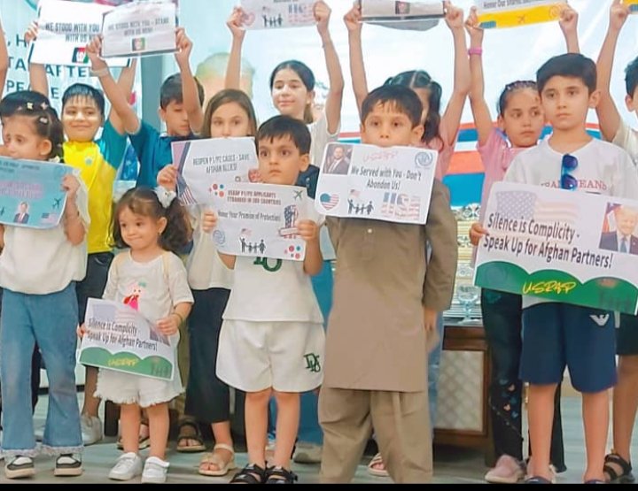 We,  P1 and P2 case applicants in Pakistan urgently appeal for the resumption of USRAP, relocation, and essential support for our families’ well-being.
#Resume_USRAP 
<a href="/realDunaldTrimp/">Dunald J. Trimp 🇱🇷</a> 
<a href="/SecRubio/">Secretary Marco Rubio</a> 
#Save_Afghan_Allies_P1P2