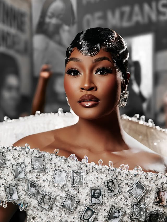 Lamiez Holworthy at the Hollywoodbets Durban July 2025