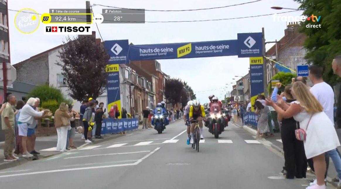 Tour de France™ (@letour) on Twitter photo Nous passons maintenant l'Arche du KM92 ! Lequel de ces anciens meilleurs équipiers avec les <a href="/hautsdeseinefr/">Département des Hauts-de-Seine</a> sera le mieux classé au classement de l'étape du jour ?
👉 🇧🇪 Wout van Aert
👉 🇺🇸 Sepp Kuss
👉 🇩🇰 Mattias Skjelmose
Répondez en commentaire, un gagnant sera tiré au sort Nous passons maintenant l'Arche du KM92 ! Lequel de ces anciens meilleurs équipiers avec les <a href="/hautsdeseinefr/">Département des Hauts-de-Seine</a> sera le mieux classé au classement de l'étape du jour ?
👉 🇧🇪 Wout van Aert
👉 🇺🇸 Sepp Kuss
👉 🇩🇰 Mattias Skjelmose
Répondez en commentaire, un gagnant sera tiré au sort